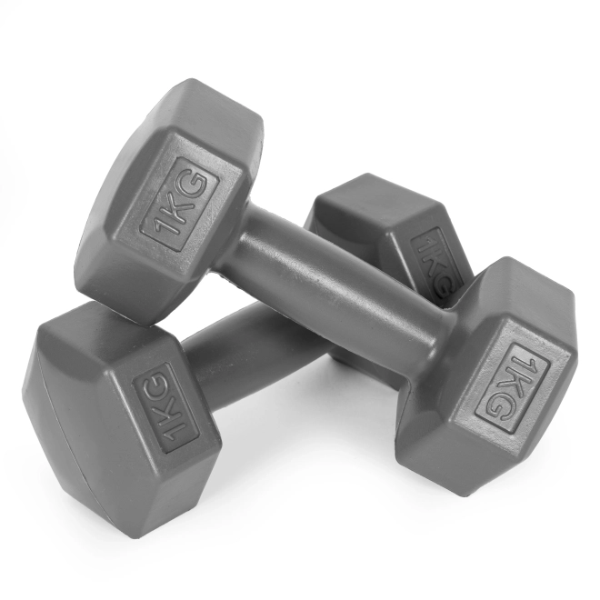 ModernHome Hex Súlyzók 2x1 kg