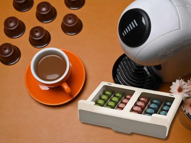 Kapszula tároló nespresso kávégéphez