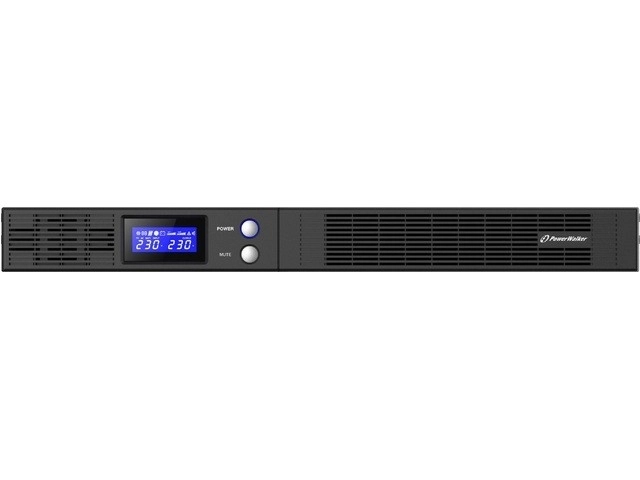 Ups Line-interaktív 750VA R1U 4x IEC kimenettel, USB HID/RS-232 csatlakozási lehetőséggel, 19'' rack szerelési lehetőséggel