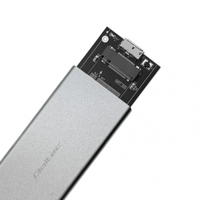 Alumínium M.2 SSD ház
