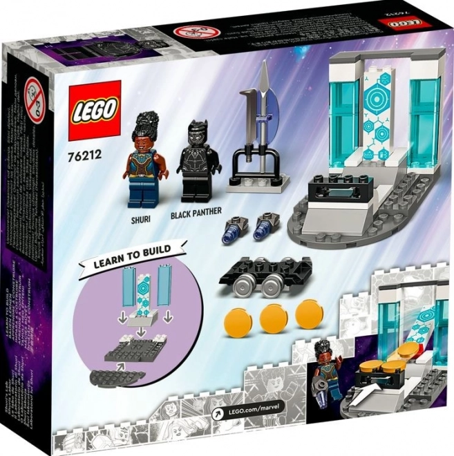 Shuri laboratóriuma LEGO készlet