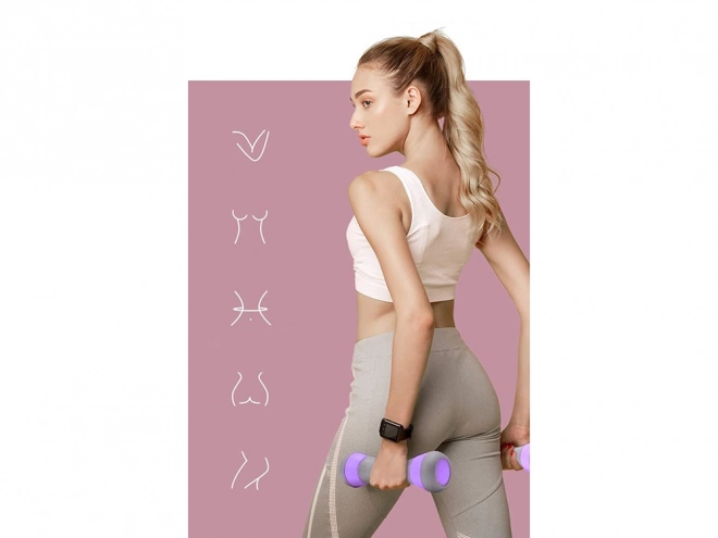 Állítható fitnesz súlyzók 2 kg-os