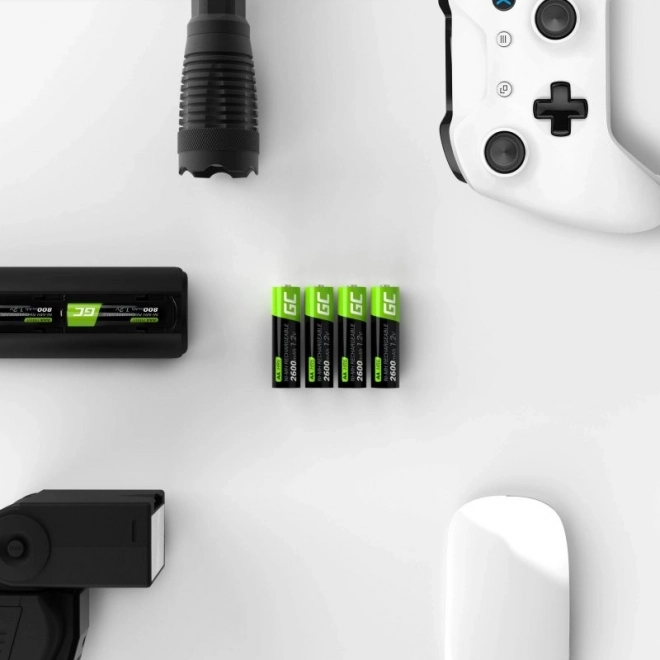 Újratölthető AA elemek akkumulátorral 2600 mAh - Green Cell