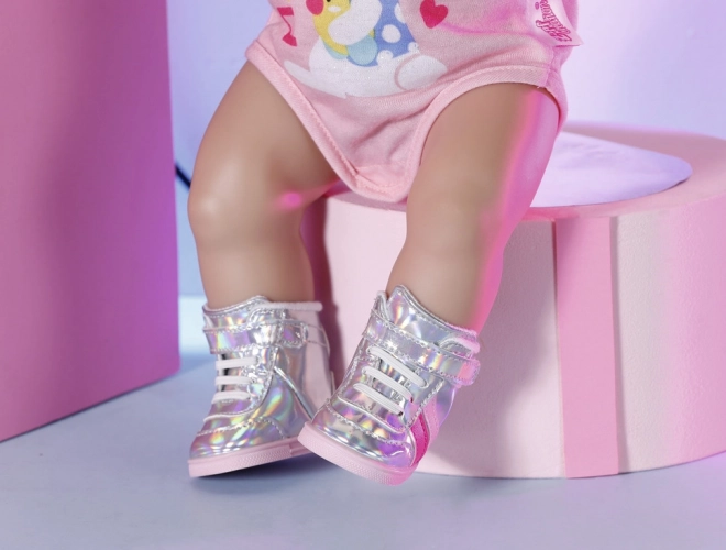 BABY born Holografikus sportcipők babák számára 43 cm