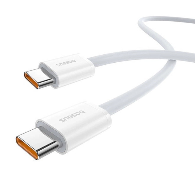 baseus superior kábel 100W USB-C - USB-C, 2m fehér