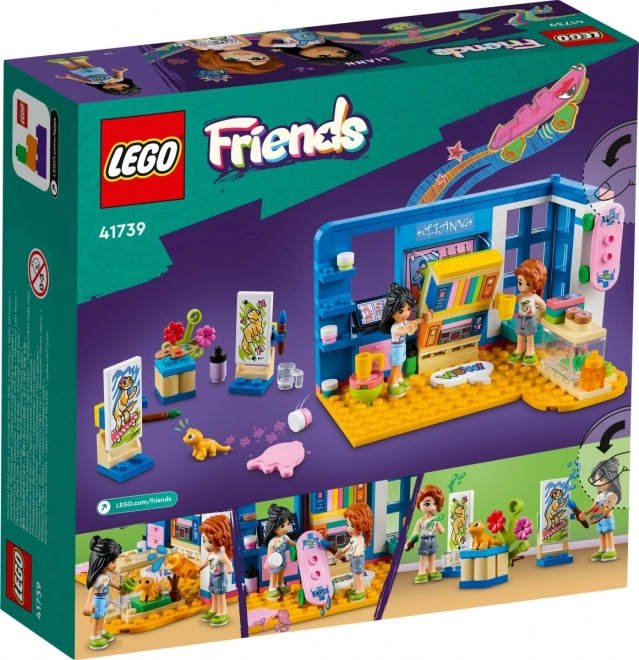 Lego Friends Liann szobája