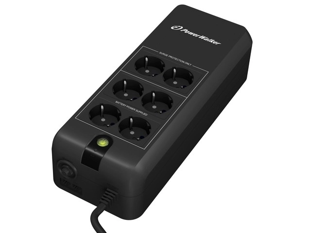 PowerWalker UPS 600VA, 6 aljzat