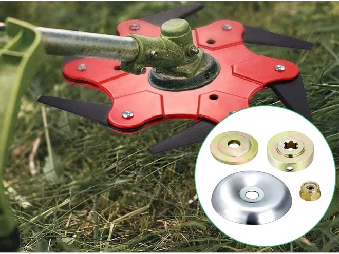 Benzin fűkasza adapter gyűrűs alátétek