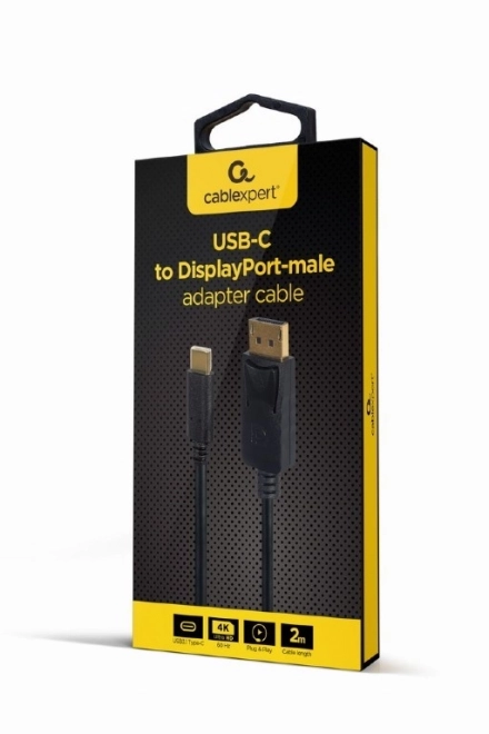 Usb-c kijelzőport kábel 4k 60hz 2m