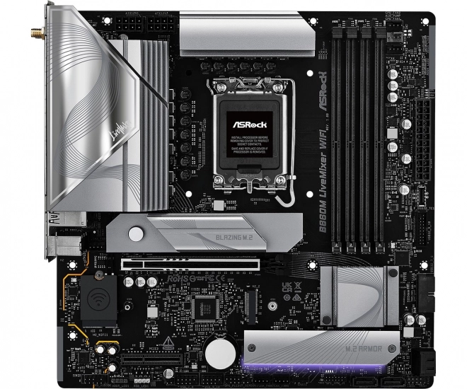 Asrock Livemixer Wifi Micro ATX Alaplap