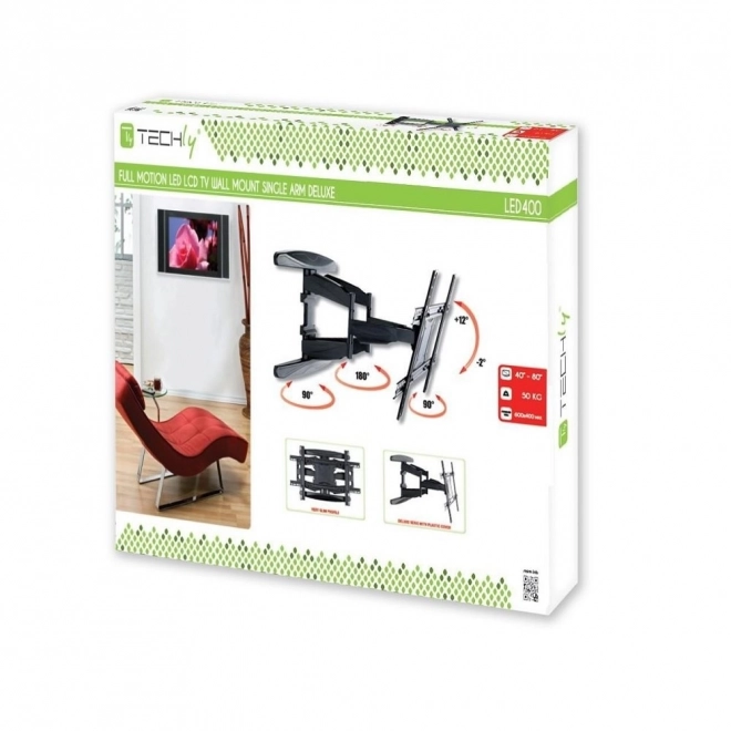 Fali tartó TV LCD/LED 40-80 hüvelyk fekete