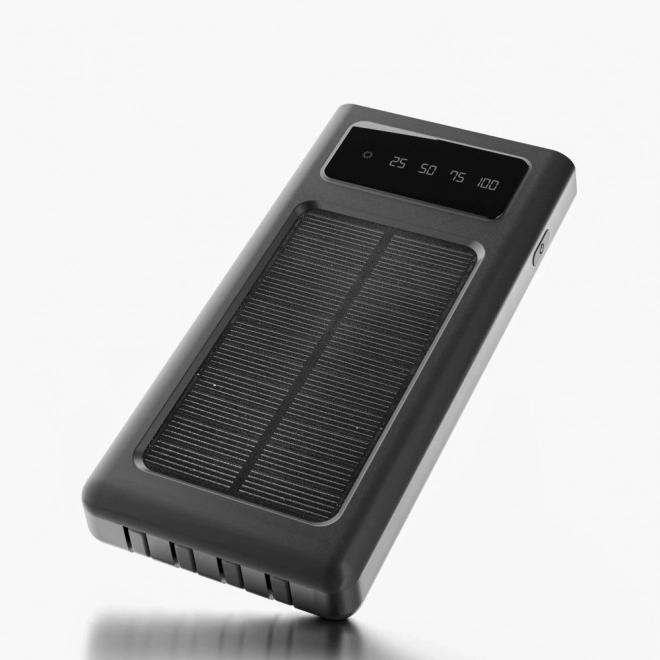 Extralink napelemes power bank 10000 mAh fekete