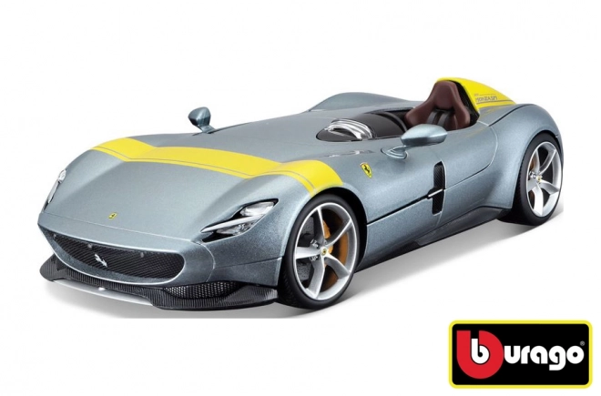 Bburago ferrari monza sp1 modellautó - kék