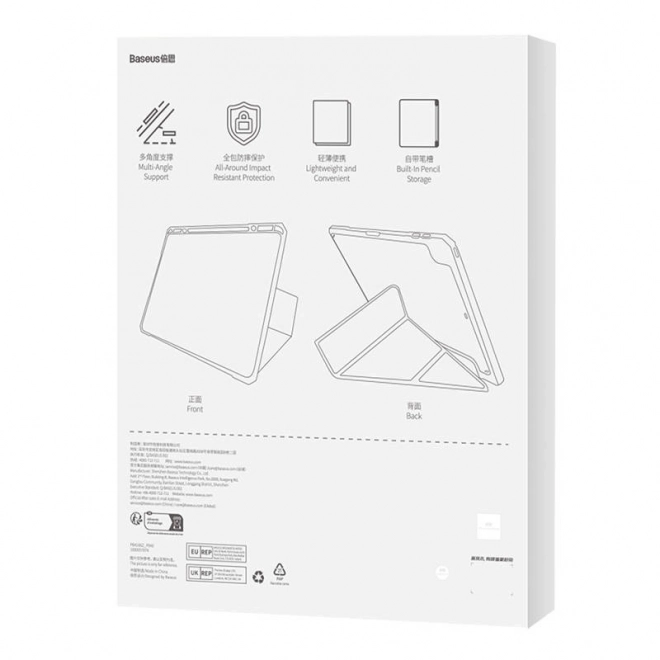 Baseus minimalist védőtok iPad Air 4/5 10,9" (fehér)