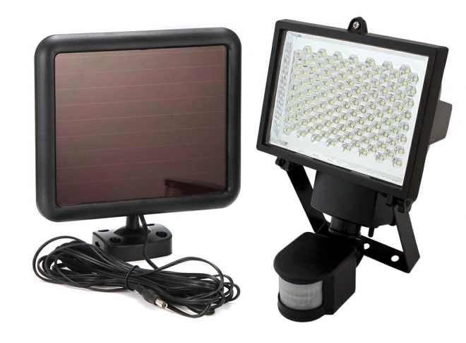 Napelemes 120 LED-es Mozgásérzékelős Kültéri Reflektor