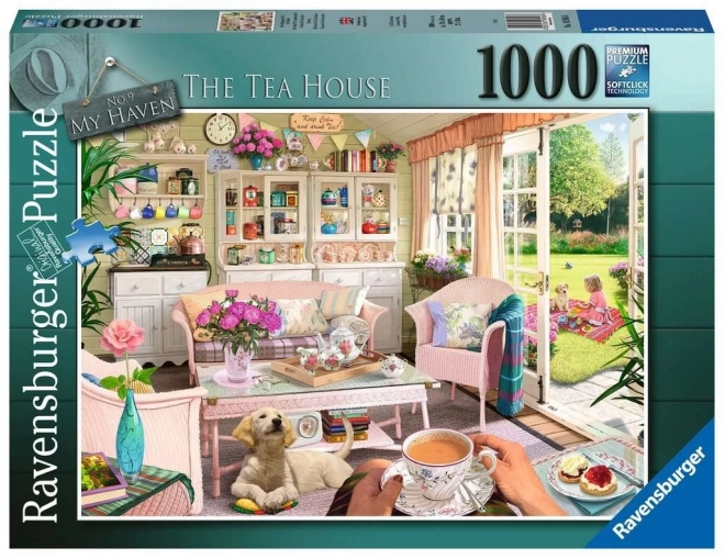 Ravensburger puzzle tea ház 1000 darabos