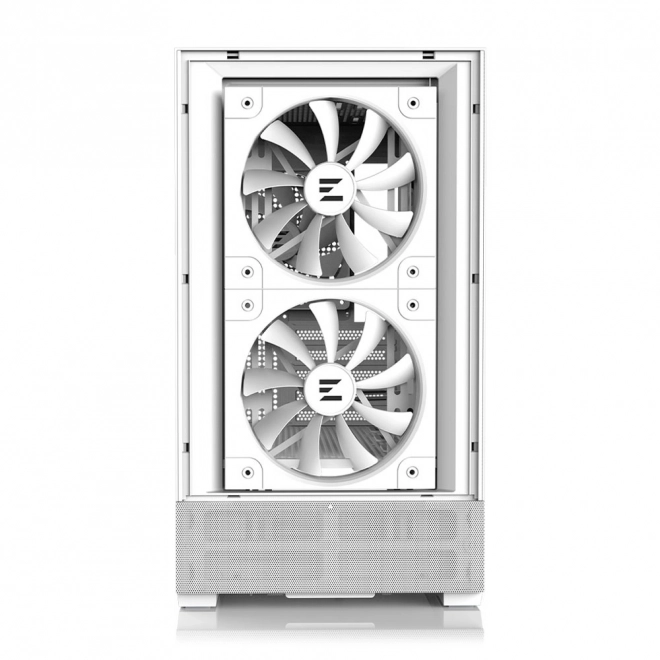 Fehér mATX Mini Torony P30 Air ARGB Ventilátorokkal