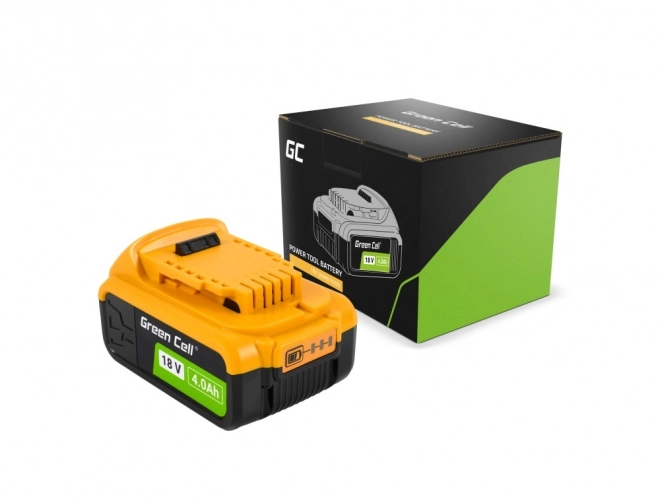 akkumulátor Green Cell Dewalt XR 18V 4Ah