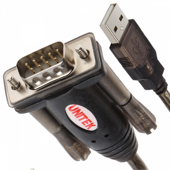 Usb-ról RS-232 adapter Unitek Y-105A csatlakozóval