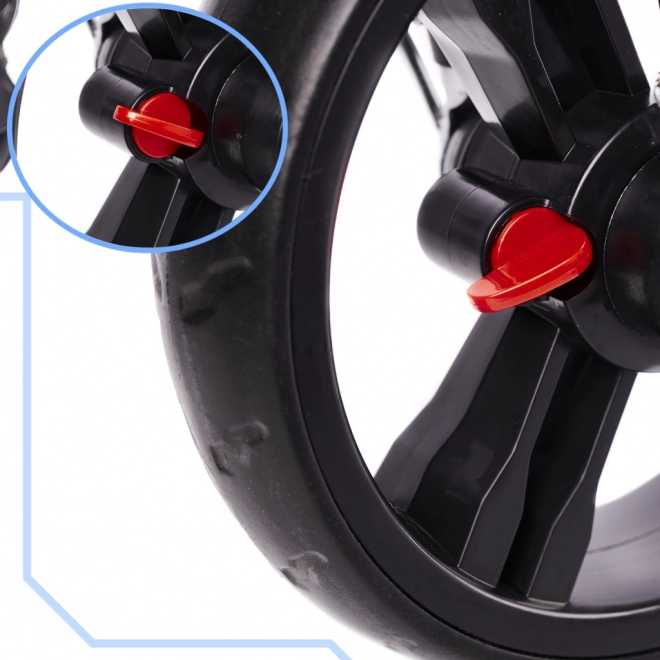 Szürke Trike Fix Lite háromkerekű bicikli – Szürke