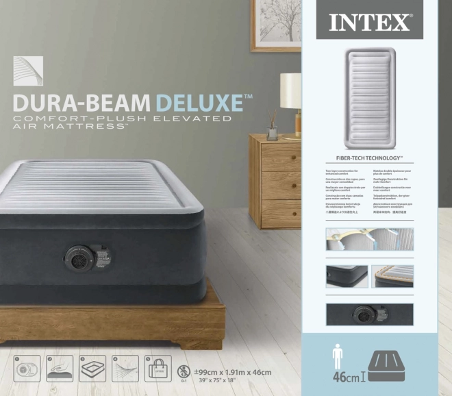 Felfújható Dura-Beam Twin Deluxe ágy