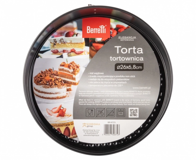 Kerek tortaforma 26 cm BERRETTI