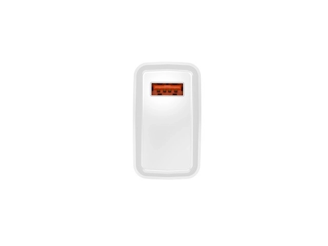 Natec Ribera fehér USB-A töltő