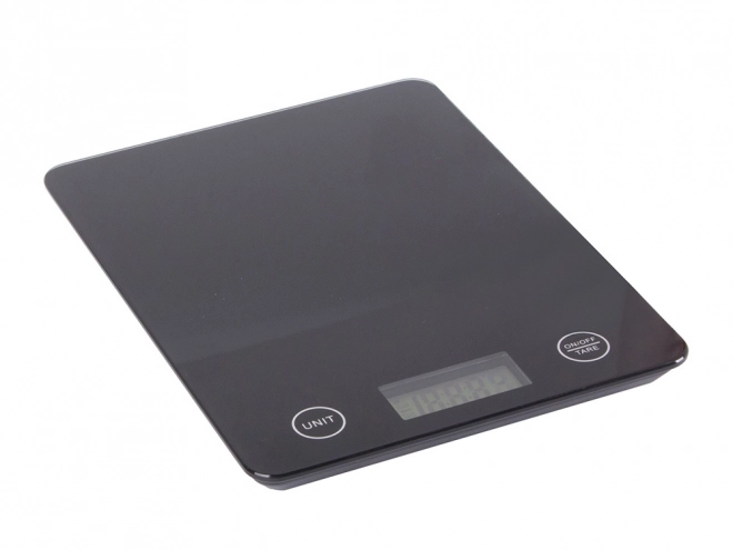 Elektronikus konyhai mérleg LCD kijelzővel, üvegből, 5 kg kapacitás