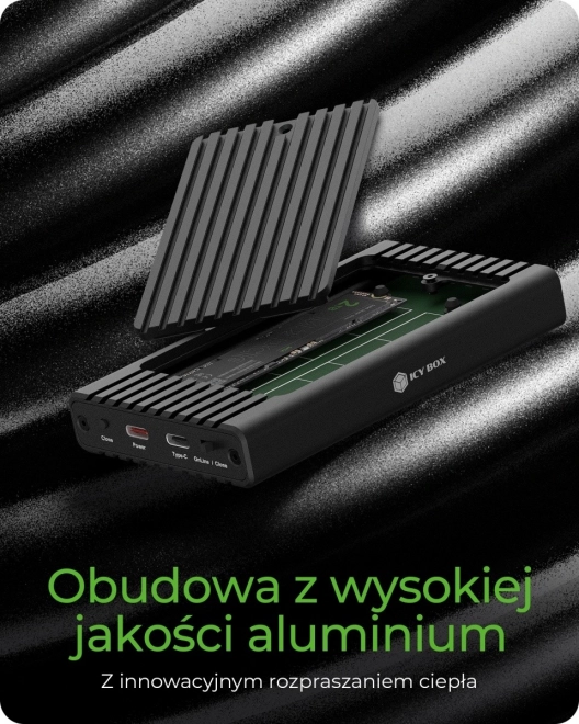 ICY BOX SSD Klónozó Állomás