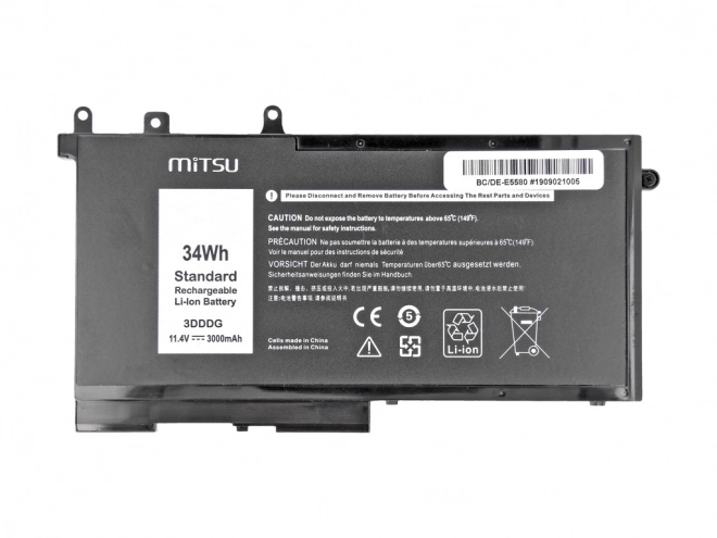 Dell Latitude E5280 és E5580 laptop akkumulátor 3000 mAh