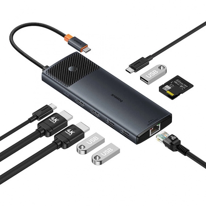 Baseus 10 az 1-ben többportos USB-C adapter