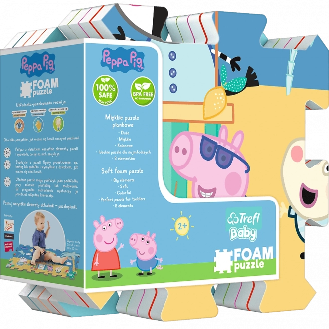 Trefl Peppa Pig nyári habszivacs puzzle