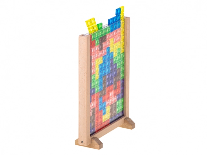 álló logikai tetris kirakós játék