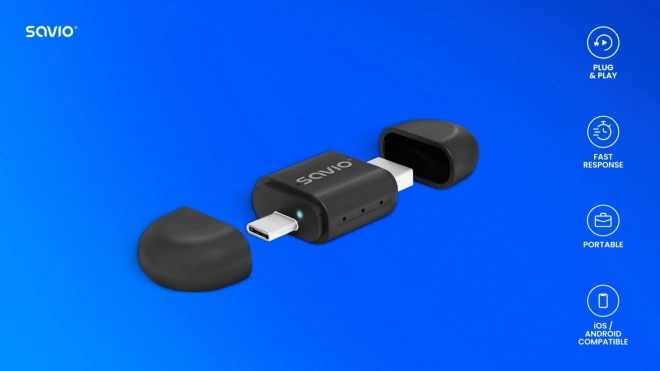 Vezeték nélküli adapter a CarPlay és az Android Auto TR-17-hez