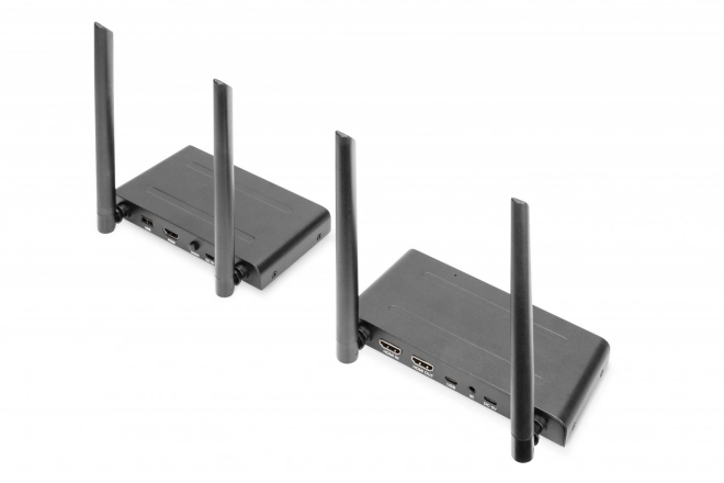 Vezeték nélküli HDMI KVM jeltovábbító 200 m távolságra