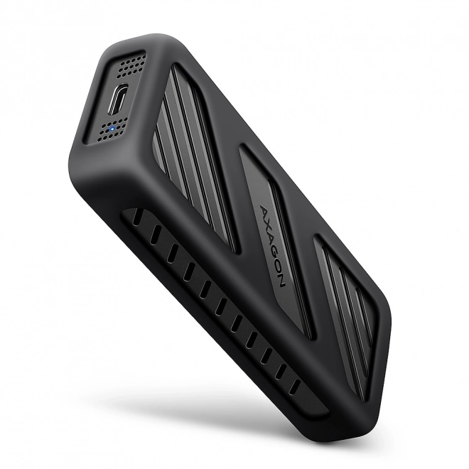 Axagon páncélozott alumínium külső ház USB-C M.2 NVMe SSD-hez