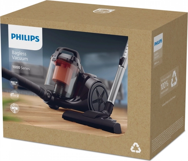 Philips 1000 porzsák nélküli porszívó PowerCyclone 3 technológiával