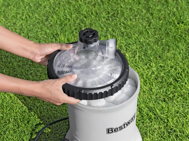 Bestway homokszűrős medenceszivattyú Polysphere technológiával