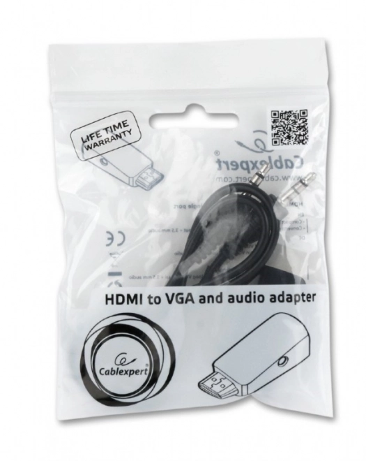 Hdmi vga adapter audióval