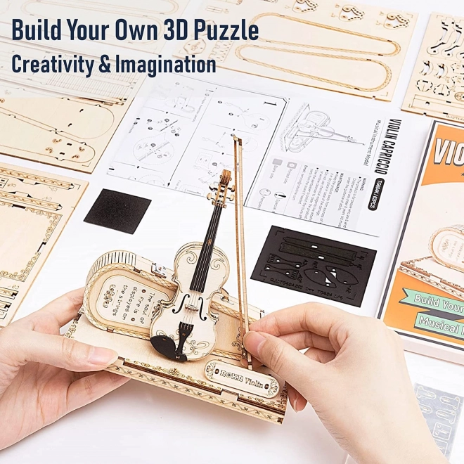 RoboTime fa 3D puzzle brácsa