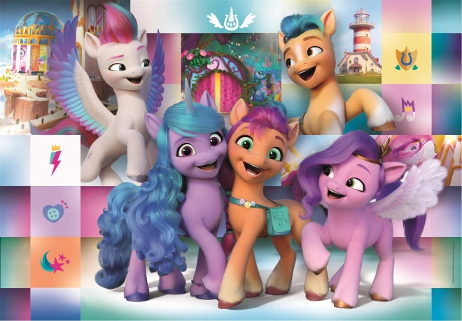 My Little Pony vidám barátok MAXI puzzle 104 darabos