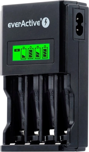 Fekete everActive NC-450 AA/AAA töltő