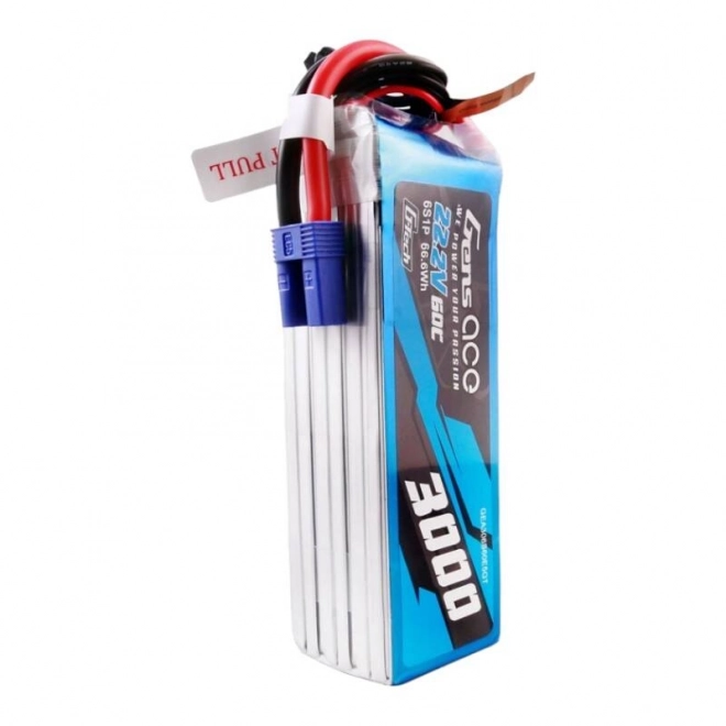 Profeszionális RC akkumulátor 3000mAh 22,2V 60C