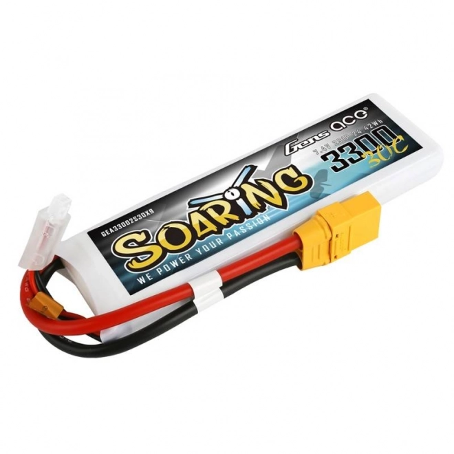 gens ace soaring 3300mah 7,4v akkumulátor xt90 csatlakozó