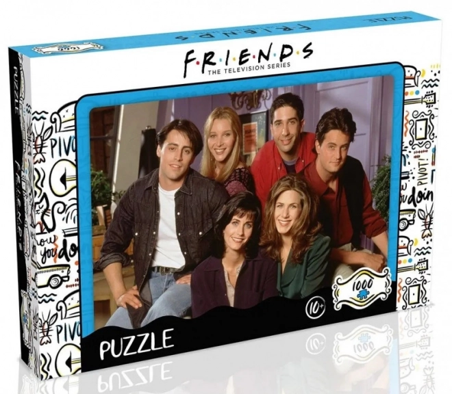 Winning Moves puzzle: Friends lakás 1000 darabos