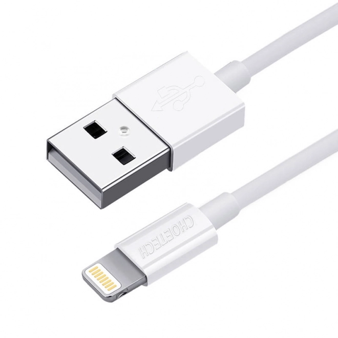 Usb Lightning kábel Choetech, 1.2m, fehér