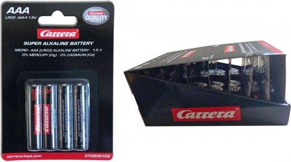 Carrera alkáli elemek AAA 1,5 V – 8 darabos készlet