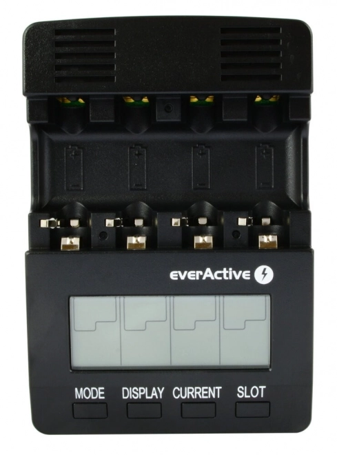 Profi EverActive NC-3000 akkumulátortöltő AAA/AA/C/D típusú elemekhez