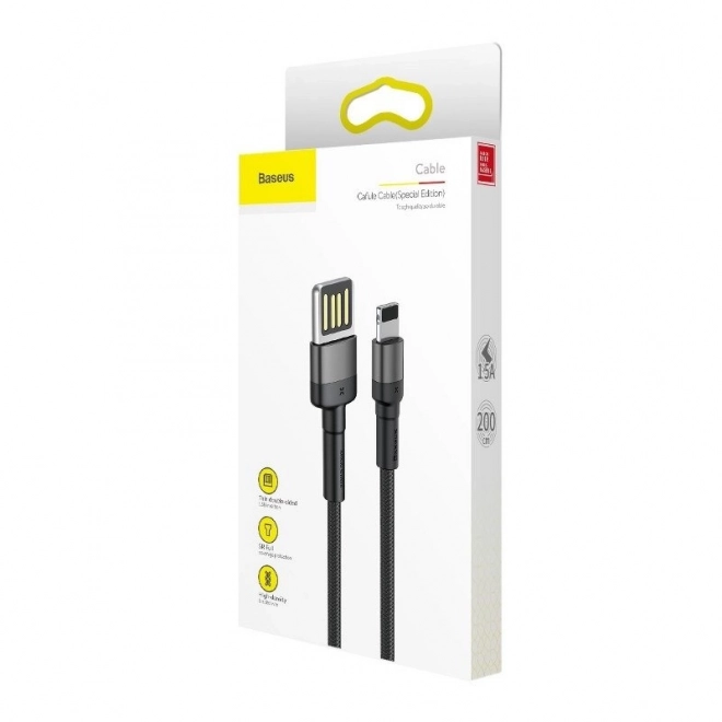 Baseus cafule kétoldalas USB Lightning kábel 1,5 A 2 m