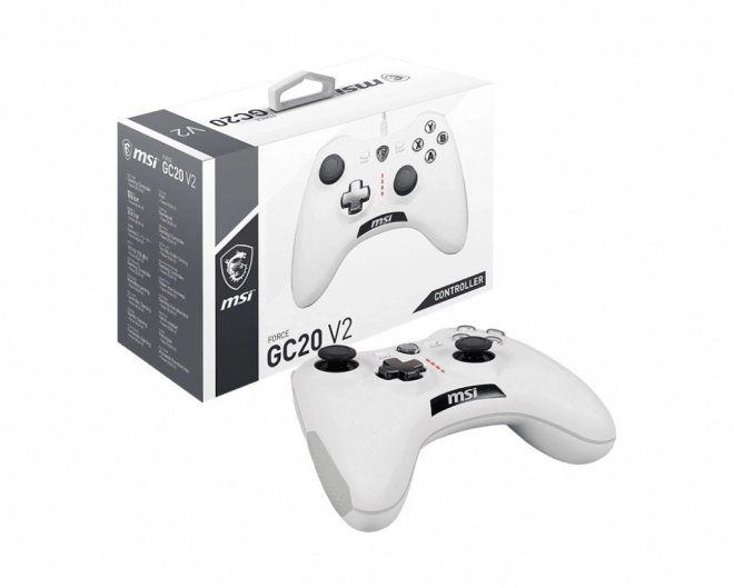 Fehér Gamepad Force GC20 V2